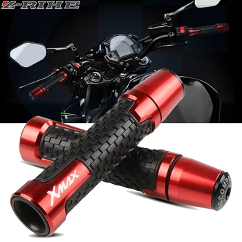 

For yamaha xmax 125 250 300 400 CNC Street & Racing Moto Racing Grips Motorcycle Handle and ends Handlebar Grip XMAX300 XMAX250