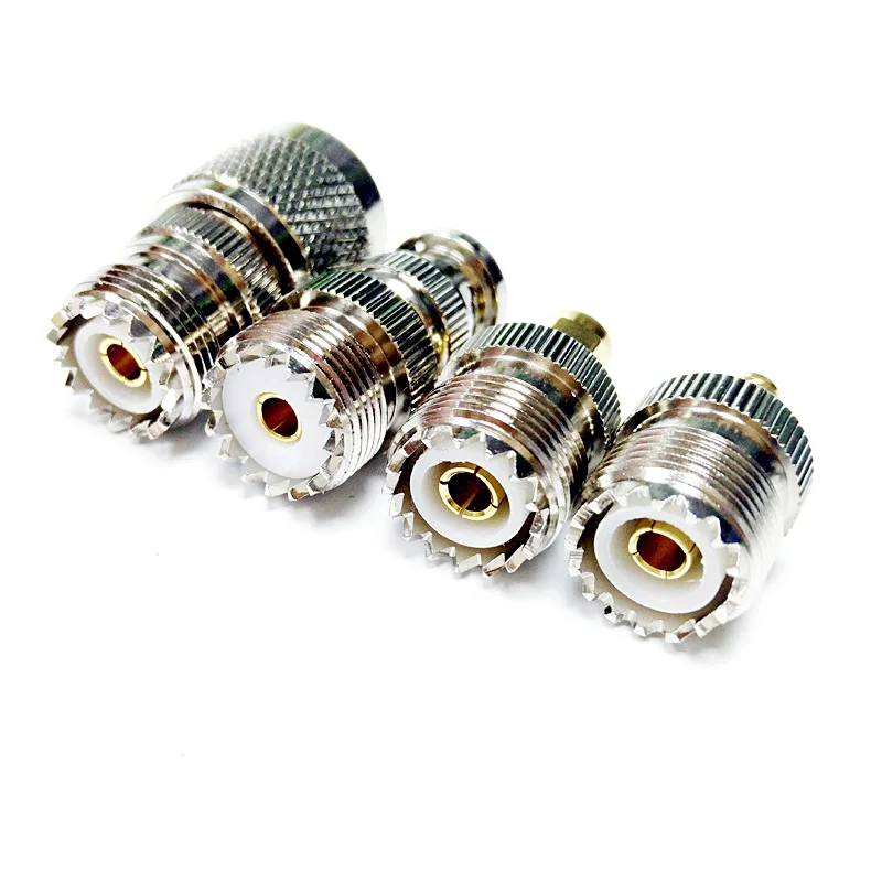 Переходник SMA Female Male N BNC в UHF радиочастотный коаксиальный переходник SO239 PL259 для