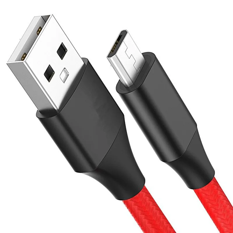 

USB-C Micro USB for Xiaomi A1 5X 5 6 7 plus Type C USB Charging Data USB C Nylon Woven for Samsung S8 S9 huawei P20 LG HTC