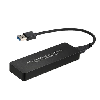 

SSD Enclosure USB 3.0 to SSD Adapter with Case SSD Reader for Macbook (2013 2014 2015 2016) for Macbook Air Pro Retina