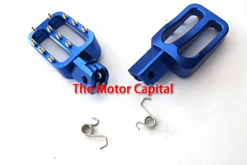 

Pit Dirt Motorbike CNC Footpegs Foot pegs For Chinese 50cc - 160cc CRF XR KLX TTR SDG Thumpstar Motorcycle Crass Parts BLUE