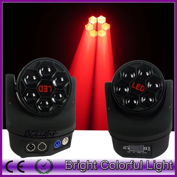 

Guangzhou RGBW 4 IN 1 Led stage light wedding decoration led mini bee eye moving head 6*15W mini moving head