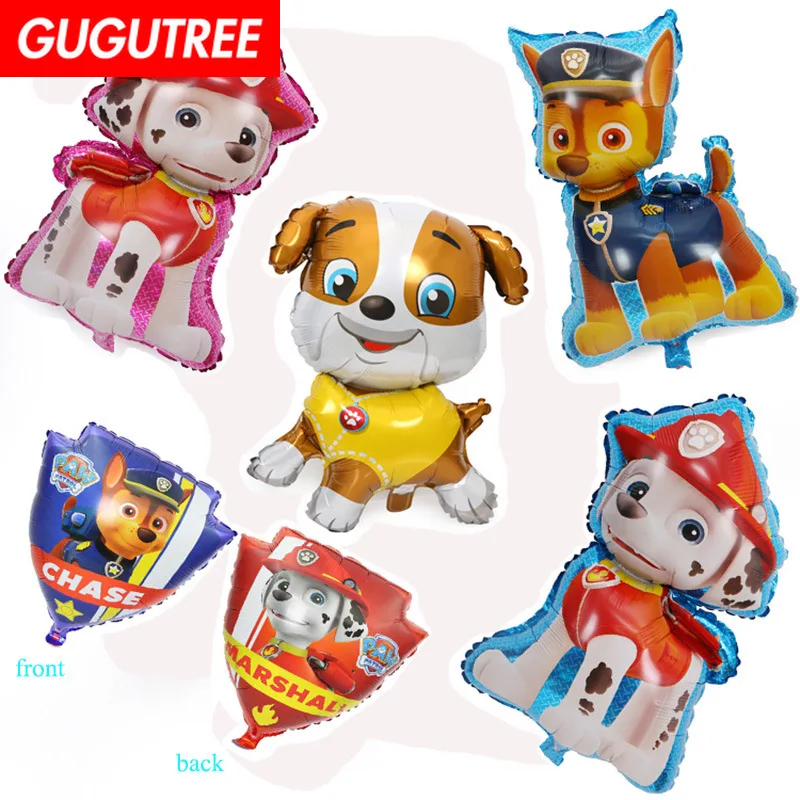 

GUGUTREE PARTY 62x79cm black blue red gold dogs foil ballon wedding event christmas halloween festival birthday party PD-102
