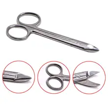 Зубные Золотая Корона плоскогубцы щипцы зажим стоматологический лабораторный инструмент стоматологии со скругленной головкой