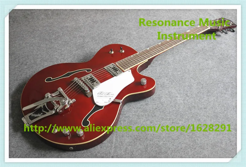 

China OEM Wine Red Grest. G6119-1962FT Chet Atkins Tennessee Rose Electric Jazz Guitars For Sale