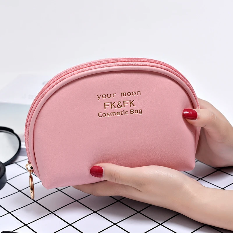 

Portable Cosmetic Bags Travel Mini Handle Simple Waterproof Receive Bags High Quality Lovely Large Capacity