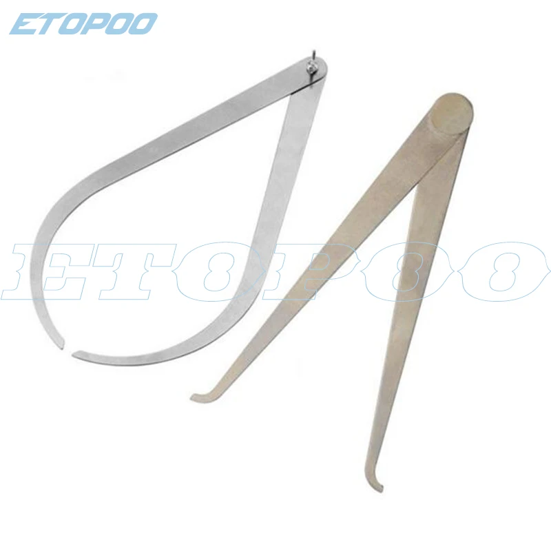 

1set/2pcs New stainless steel clay pottery outside inside calipers high quality