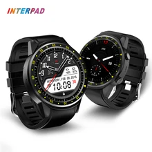Interpad Смарт часы GPS и двойная камера кровяное давление Smartwatch монитор сердечного ритма трекер сна с компасом Смарт-часы
