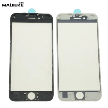 

3 in 1 Front Glass Lens with frame OCA For iPhone 8 8Plus Screen Outer Glass for iphone 7 6 6s plus 5 5s Broken Screen Repair