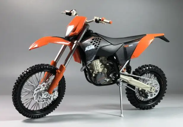 

Bulk bag Original factory 1:12 KT 450 EXC 09 Model of Mountain Off-road Motorcycle Alloy frame