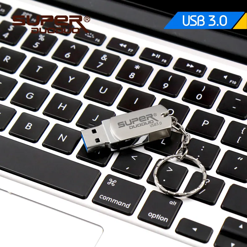 USB флеш-накопитель 3,0, металлическая цепочка для ключей, Usb флешка, высокоскоростной флеш-накопитель 128 ГБ, 64 ГБ, 32 ГБ, 16 ГБ, 8 ГБ, Micro USB флешка, более 10 шт., бесплатный логотип на заказ