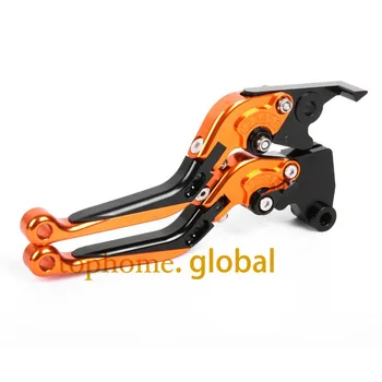 

CNC Folding&Extending Brake Clutch Levers For KTM 950 SM SUPERMOTO 2007 Motorcycle Accessories Orange&Black&Orange Extendable