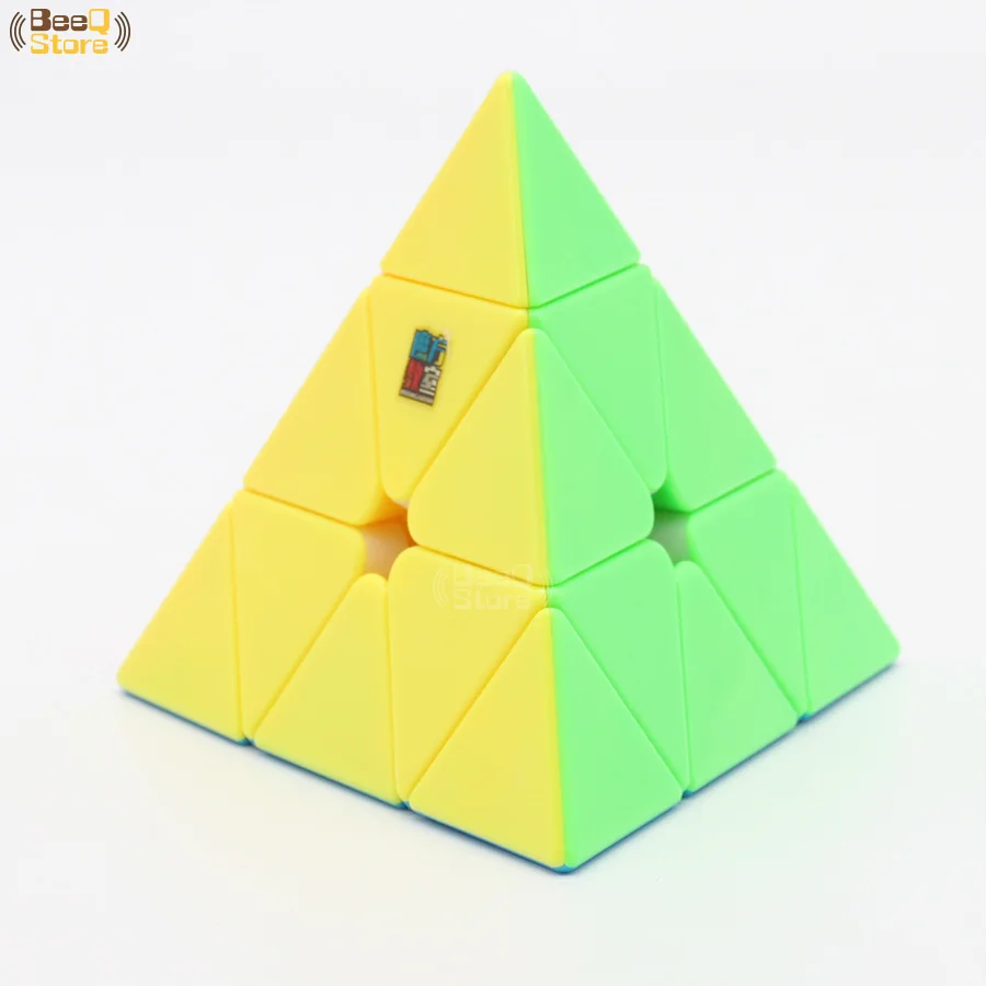 Mofangjiaoshi 3x3x3 MF Пирамида волшебный куб головоломка на скорость Moyupyraminx magico Cubo черный Stickerless образовательный мозговой Тизер Игрушка