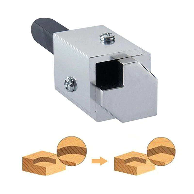 Square Woodworking Chisel Embedded Hinge Door Lock Groove Angle Chisel