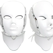 Хороший товар! 430nm 630nm 830nm 3-длина волны лазера светодиодный свет для лица и шеи из светодиодный маска для омоложения кожи для использования в салонах