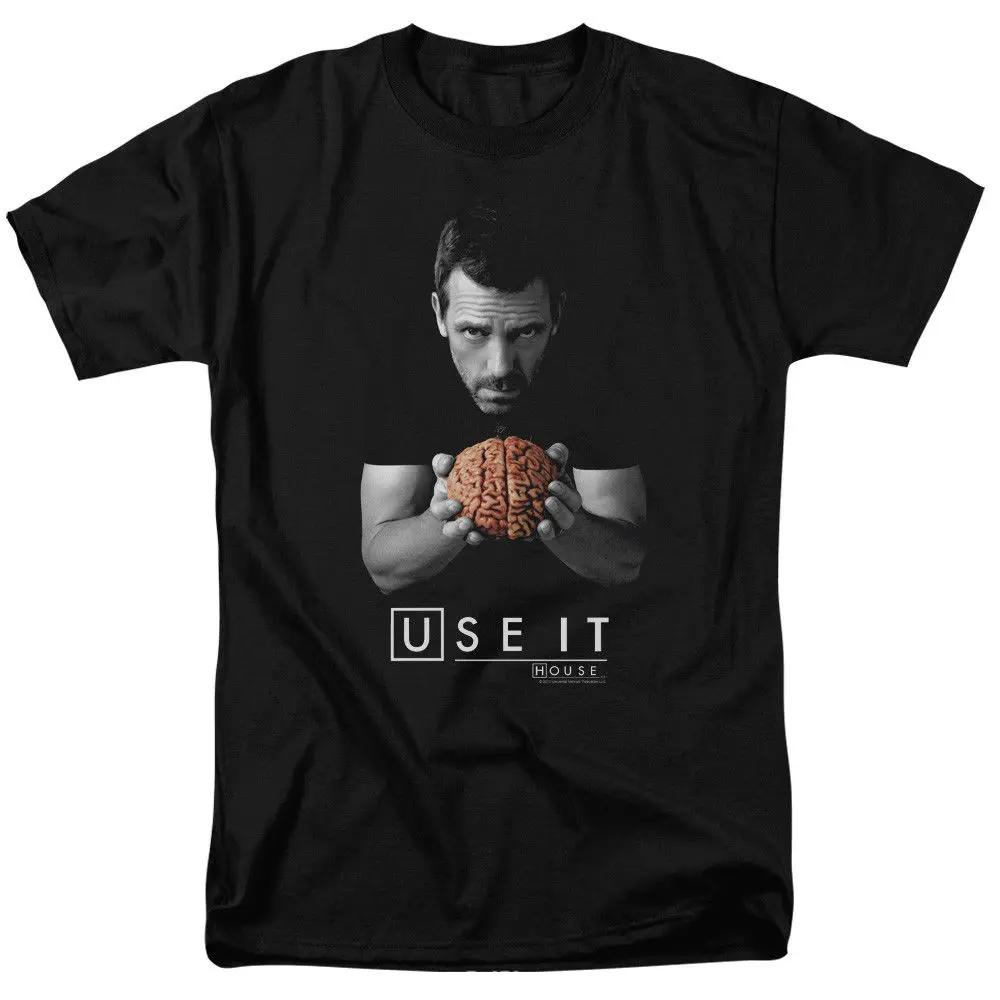 

House M.D Use It Brain In Hand New Licensed Adult T Shirt
