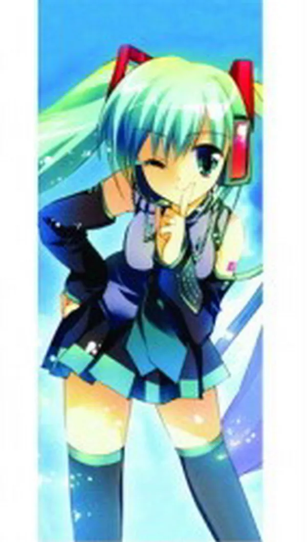VOCALOID2 Anime Miku 80*35CM Long Body Pillow Case Cover 25016in