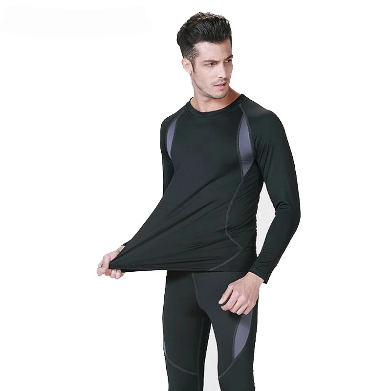 SAGUARO 2018 Winter Thermal Underwear for Men Hot Dry Technology Stretch Men's Thermo Underwear Sets Male Warm Long Johns SAGUARO 2018 Winter Thermal Underwear for Men Hot Dry Technology Stretch Men's Thermo Underwear Sets Male Warm Long Johns