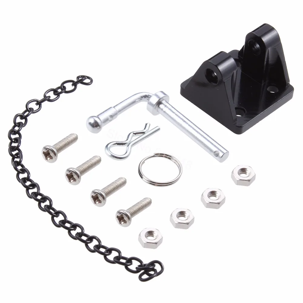 

RC Rock Crawler Metal Tow Shackle Trailer Hook for 1/10 Axial SCX10 90046 TAMIYA CC01 RC4WD D90 D110 TF2 Truck