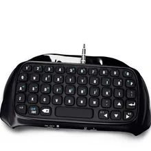Mini BTV Wireless Keyboard KeyPad For PS4 PlayStation 4 Accessory Controller Bluetooth Wireless black Keyboard Connection panel