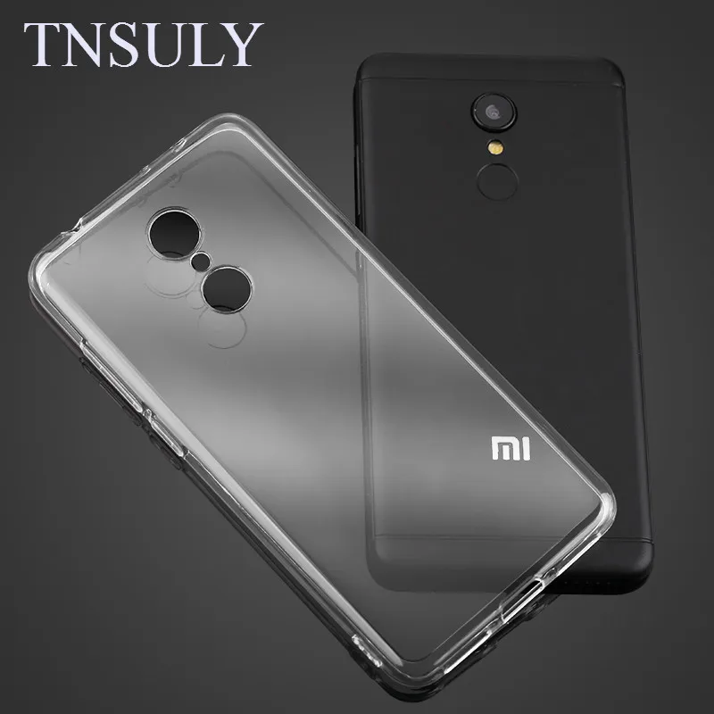 

TNSULY Transparent TPU Case For Mi 5X 5S 6 8 SE MAX 3 MIX 2 Mobile Phone Soft Shell For Redmi Note 5 Plus