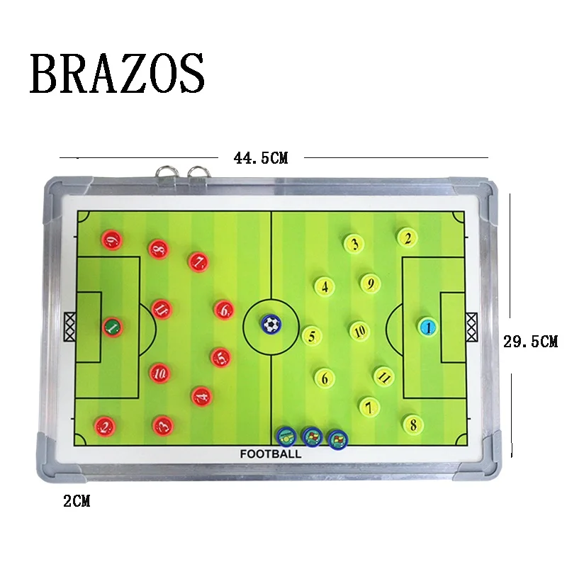 High-End Magnetic Football Training Tactical Board Soccer Coaching Aluminum Football Coach Board Voetbal Training Accesssories High-End Magnetic Football Training Tactical Board Soccer Coaching Aluminum Football Coach Board Voetbal Training Accesssories