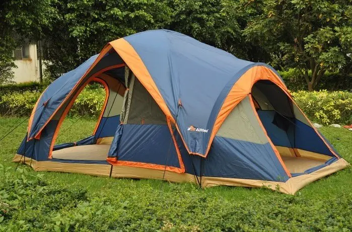 Free shiping 2012 New Style 5 6 person Pop up camping tent