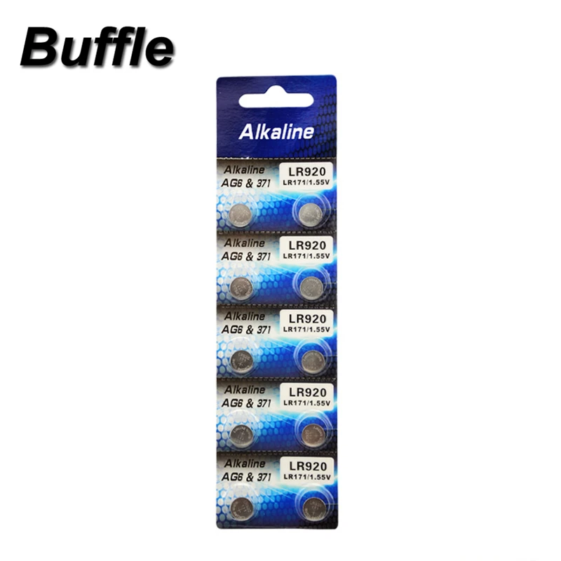 10x Buffle AG6 Button Battery Electronic Remote Control 1.55V LR920 SR920SW  V371 SR927 171 Button Coin Cell Batteries|coin cell battery|button  batterycoin cell - AliExpress