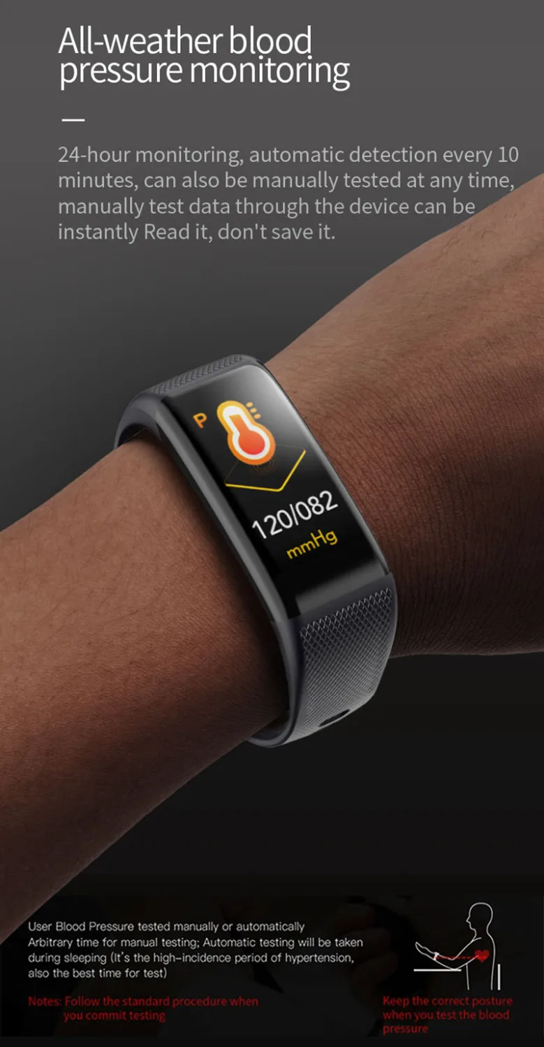 A28 Smart Sports Bracelet Blood Pressure Heart Rate Tracker Smart Band Health Wristband for Samsung Galaxy Note 8 5 4 3 2 Edge