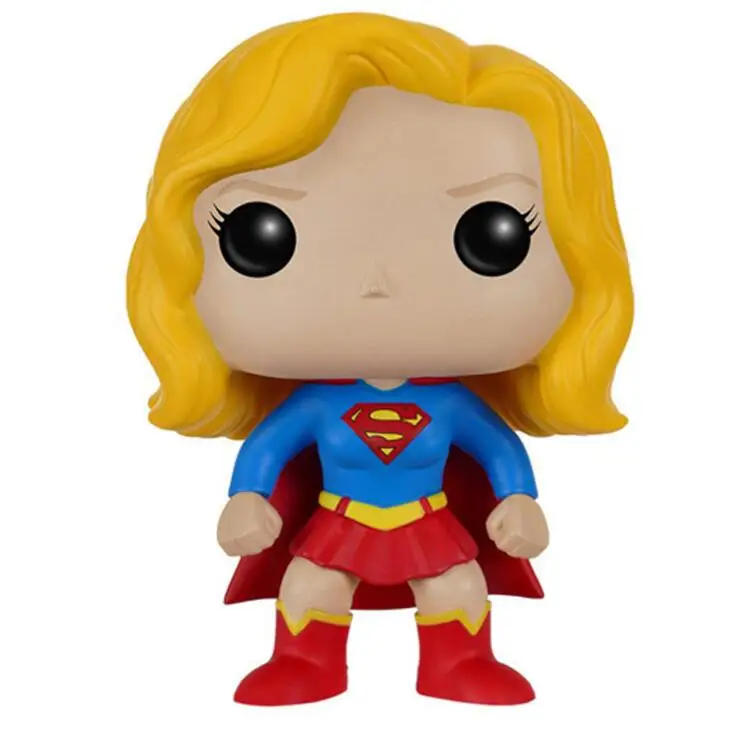 Funkos Pops Justice Alliance Supergirl ПВХ Коллекционная модель детские игрушки 2019 фигурка кукла