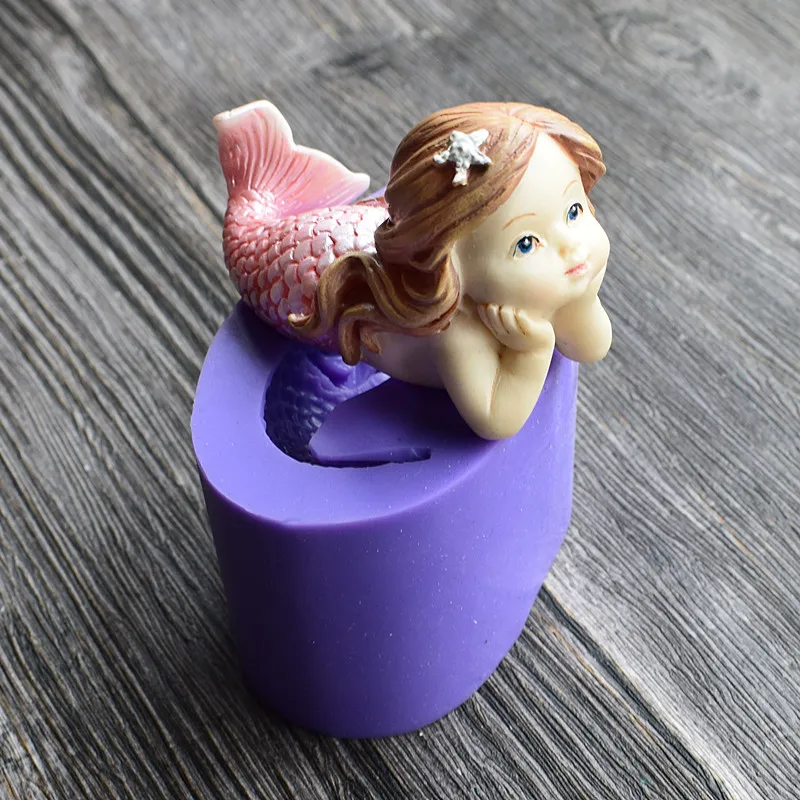 

New arriving * Sea mermaid silicone cake mold silicone mold cake mold