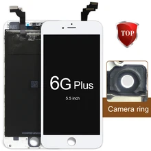 Grade AAA 5.5 inch LCD For iPhone 6 Plus Display Touch Screen With Digitizer Replacement Assembly Parts +Camera Holder