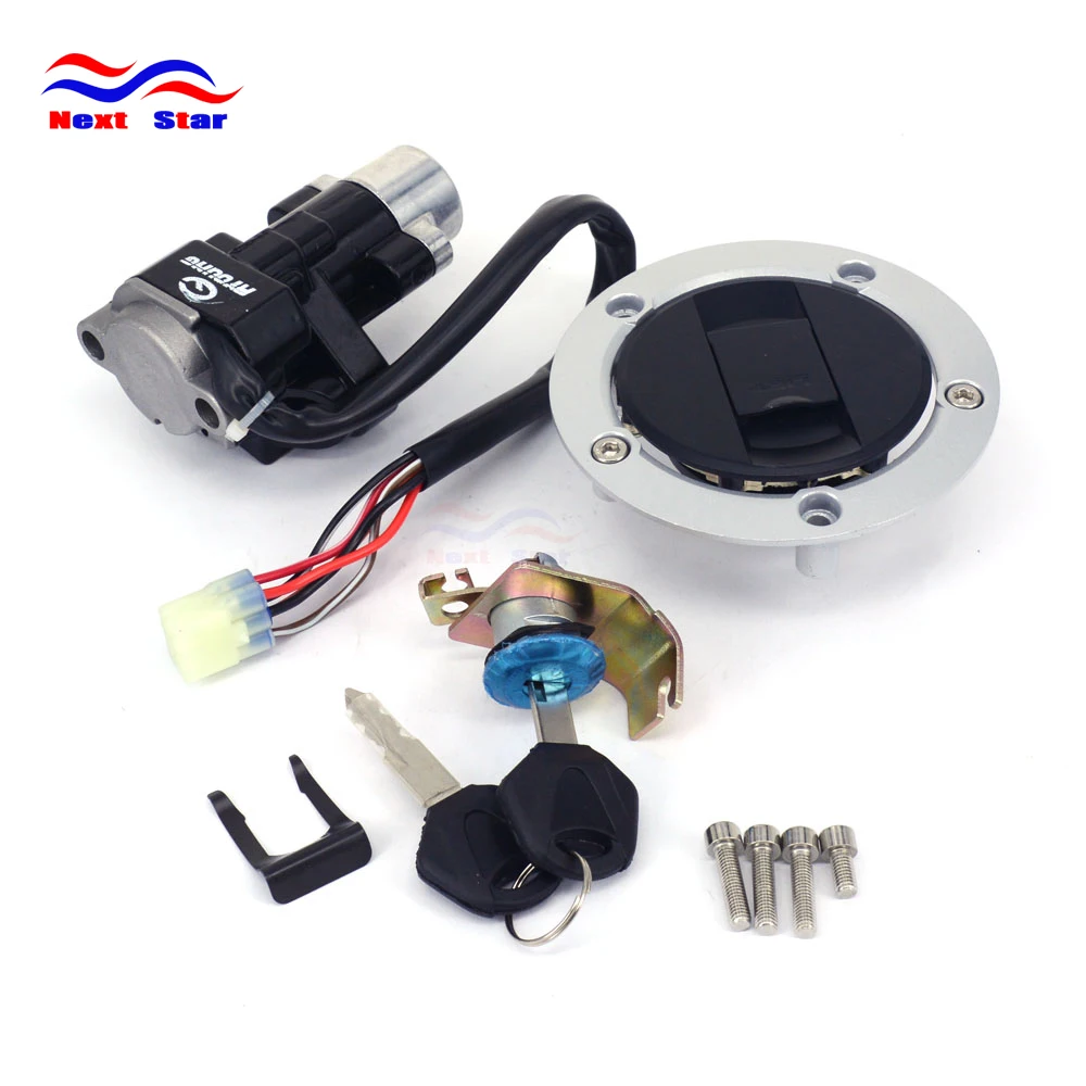 Motorcycle Security 6 Wires Ignition Switch Lock With 2 Keys