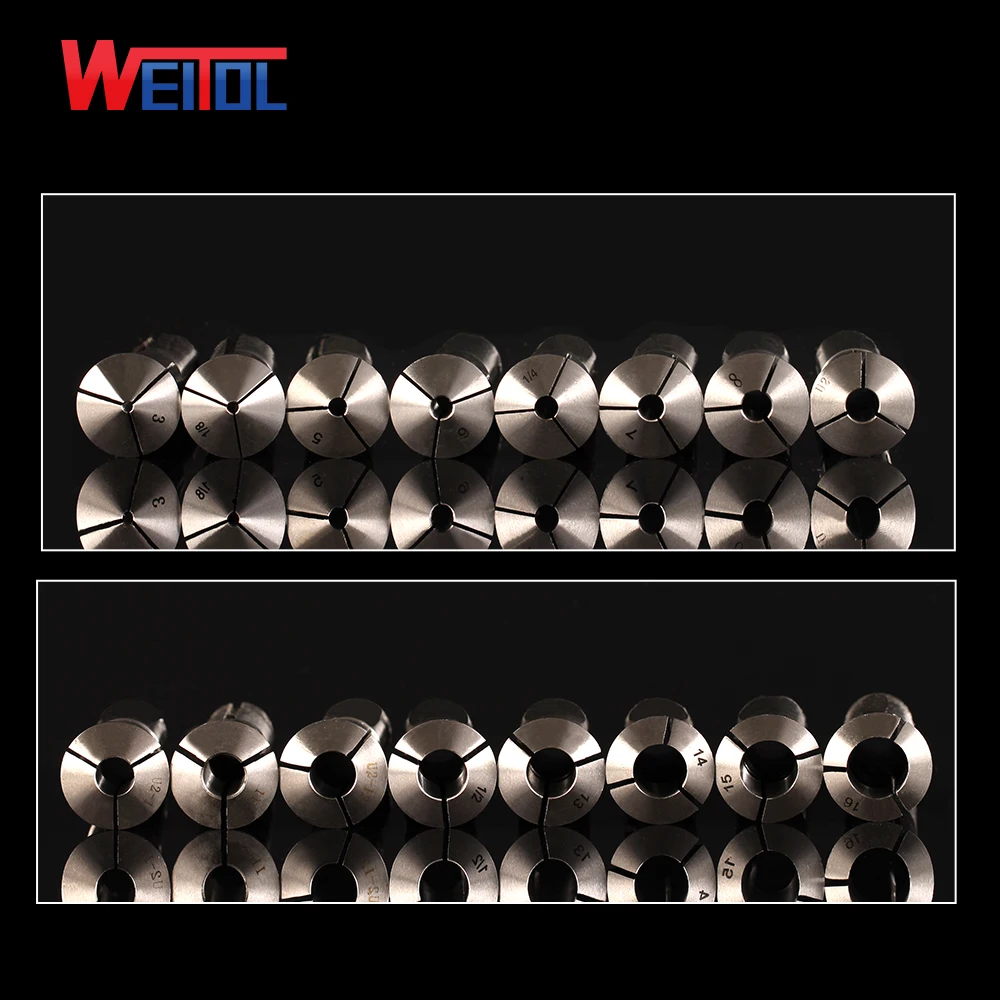Weitol high precision grinding machine collet spring collet R8 grinding machine tools accessories for milling cutter