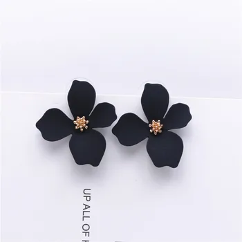 

Japan Korea new hot fashion jewelry elegant flower stud earrings beach party earrings 2019 female earring