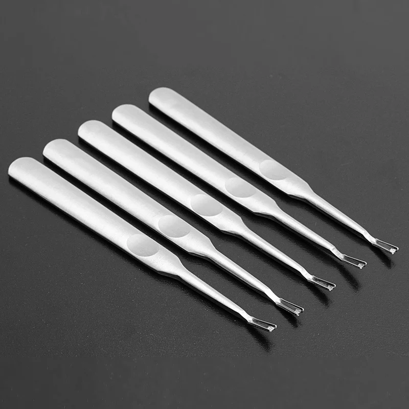 

Best Price 5Pcs V Shaped Hand Working Leather Stitching Groover Edge Beveler Skiving Craft for Leathercraft DIY Tool Sets
