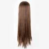 Straight Hair Fei-Show Synthetic Heat Resistant Fiber Middle Part Costume Cos-play Halloween Carnival Party Long Women Wig ► Photo 2/4