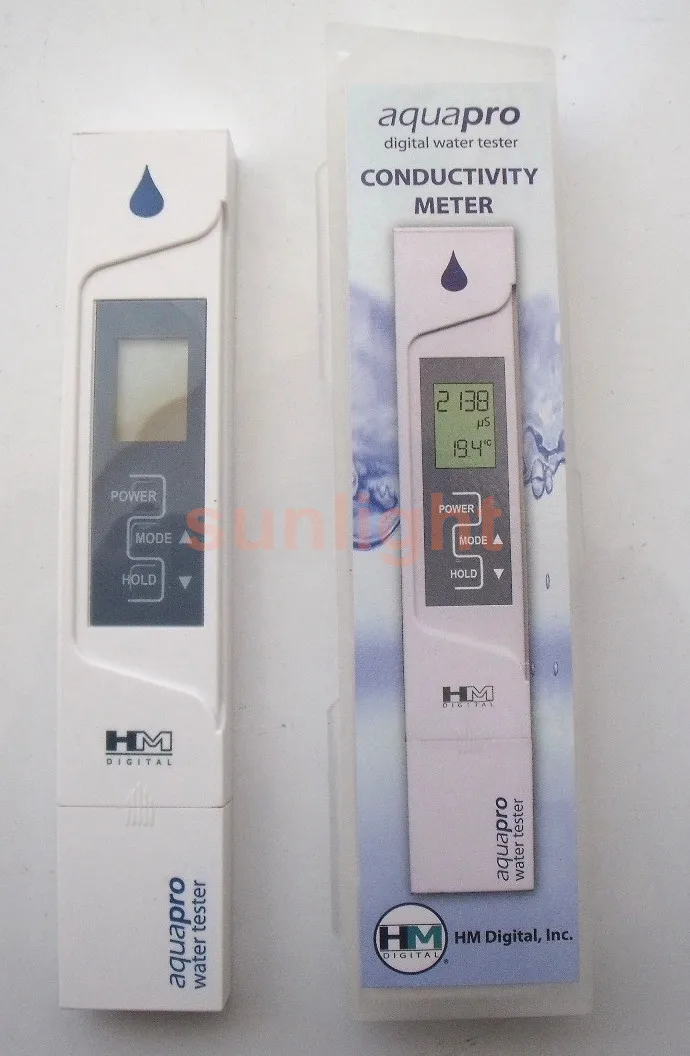 HM Digital 5 шт./лот AP-1 TDS и Температура 2 в 1 AquaPro тестер качества воды с автоматической калибровки и Datahold