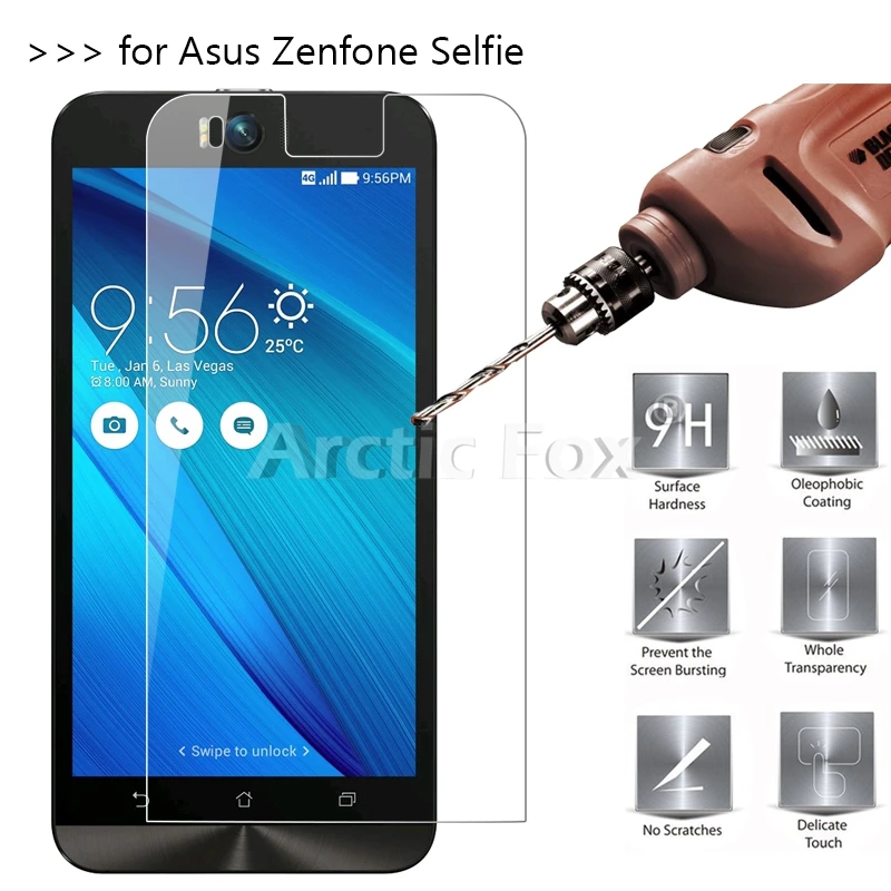 Премиум закаленное Стекло для Asus Zenfone Selfie ZD551KL Экран протектор фильм|Защитные