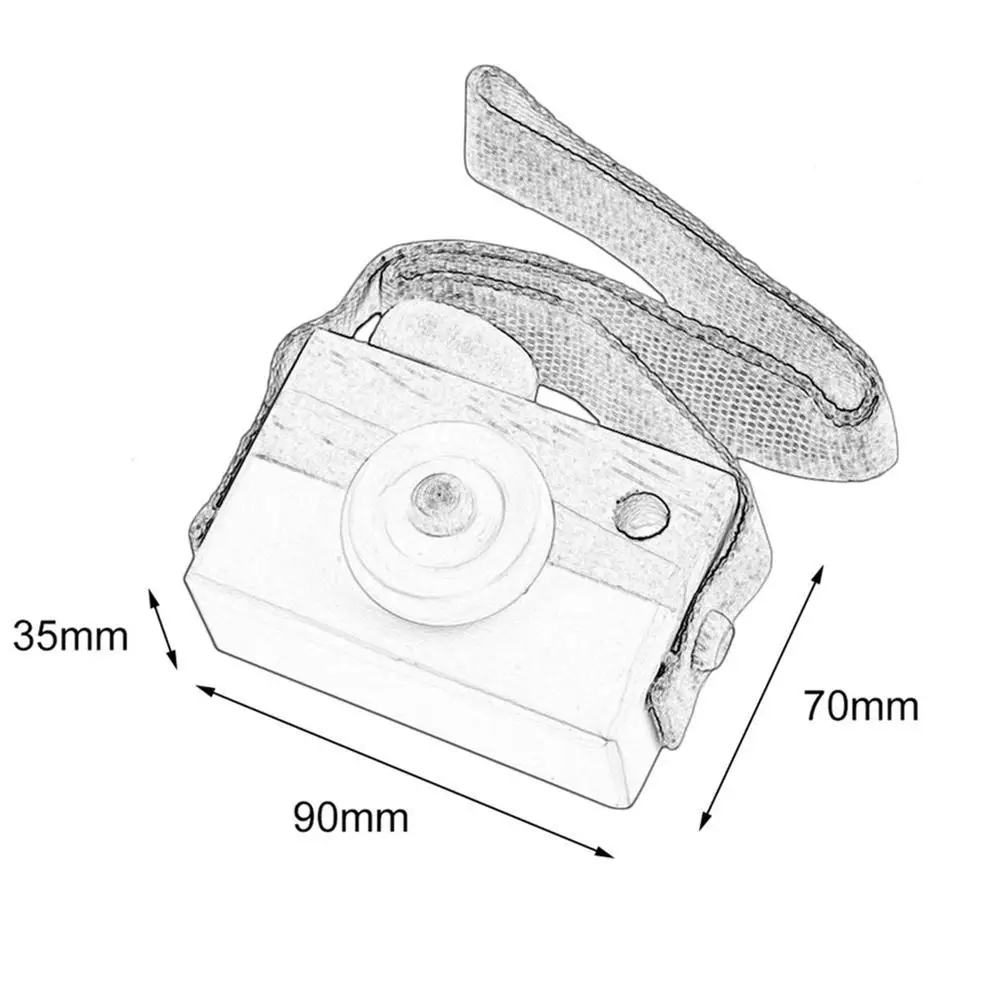 Отличный подарок для вашего ребенка милая деревянная игрушка камера креативный шейный фотоаппарат фото реквизит для детей
