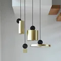 Moderne LED Anhänger Lichter Küche Esszimmer Wohnzimmer Industrielle Anhänger Lampen Indoor Hanglamp Suspension Leuchte|Pendelleuchten| -