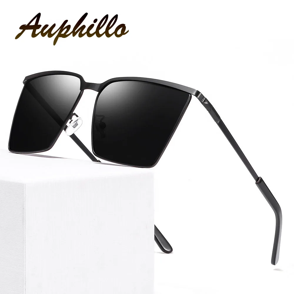 AUPHILLO Classic Brand Designer Sunglasses Men Women Polarized Photochromic Sunglasses Men Square Driver's Driving Glasses UV400 AUPHILLO Classic Brand Designer Sunglasses Men Women Polarized Photochromic Sunglasses Men Square Driver's Driving Glasses UV400