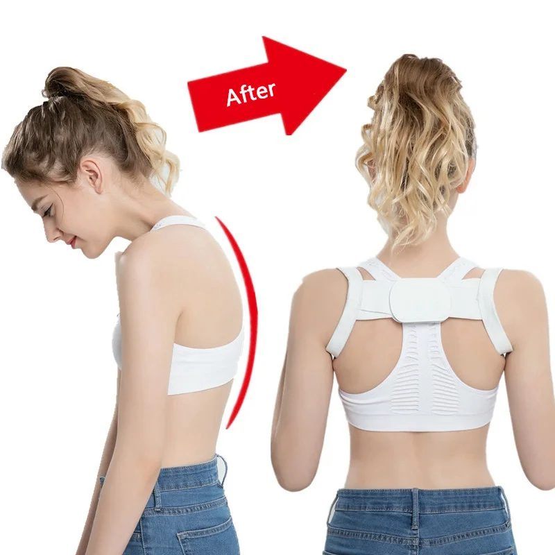 

1 PC New Spine Posture Corrector Protection Back Shoulder Posture Correction Band Humpback Back Pain Relief Corrector Brace 002