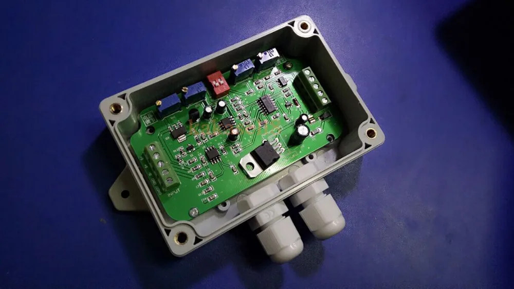 0 5 в (10 В)/4 20ма датчик нагрузки усилитель передатчика напряжения|load cell sensor amplifier|load