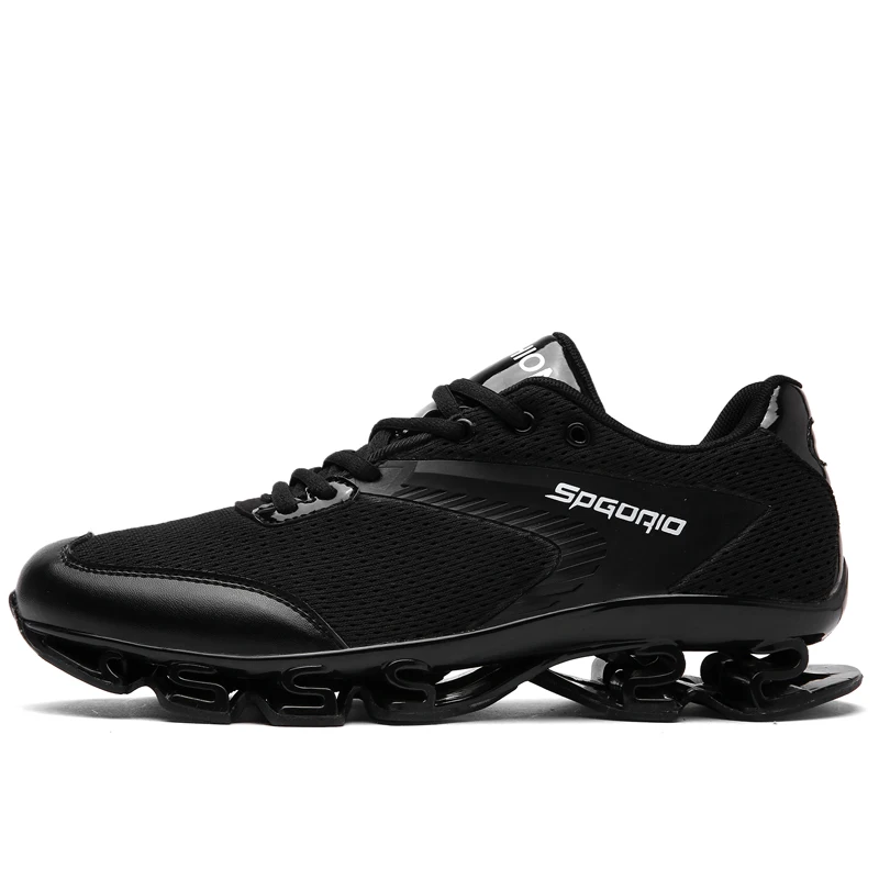 SENTA Blade, летние брендовые кроссовки для мужчин, для улицы, дышащая Спортивная обувь для мужчин, спортивная обувь, используется на беговой дорожке - Цвет: Черный