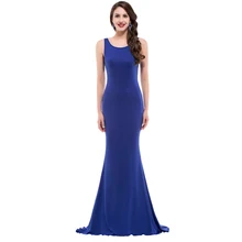 Cheap Women Party Dress Robe De Soiree Long Casual Maxi Dresses Black Blue Watermelon Red Slim Sheath Vestidos De Festa 9648