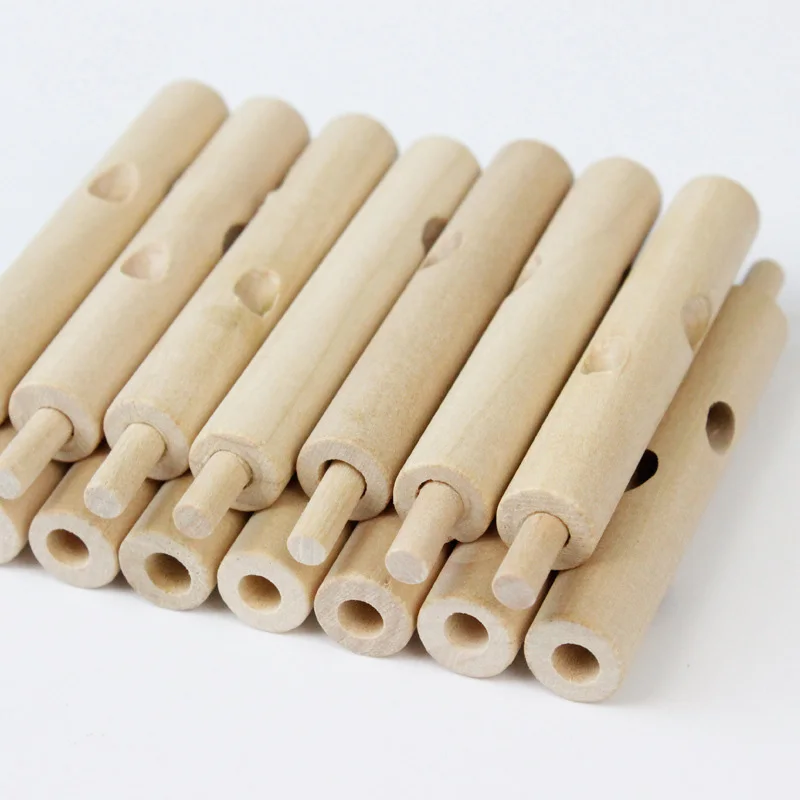 Assembled Tree Wood Leaves Building Montessori Wooden Toys Block Early Educational Toy Children Learning Toy