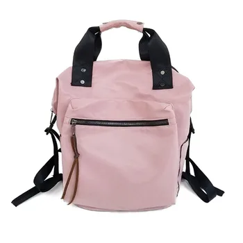 

4PCS / LOT Nylon Backpack Women Casual Backpacks Female High Capacity Back To School Bag Teenage Girls Travel Students Backpack
