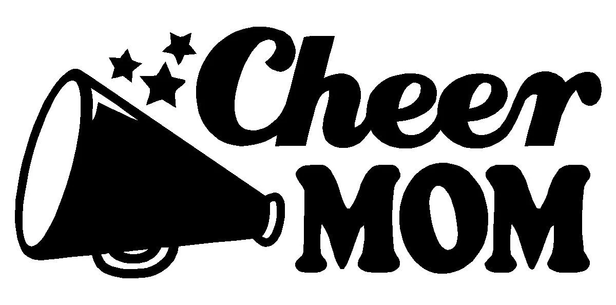 Cheer Mom Decal Window Vinyl Sticker 15cm-in Stickers from Toys ...