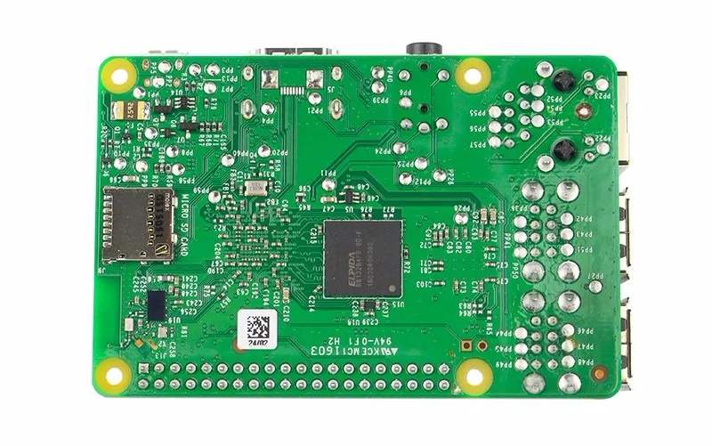 RS Version Made in UK Original Raspberry Pi 3 Model B RPI 3 with 1GB LPDDR2 BCM2837 Quad-Core WiFi&Bluetooth4.0